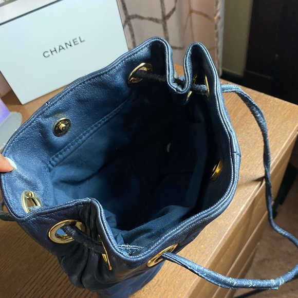 Navy Circle Bag - Picture 2 of 4
